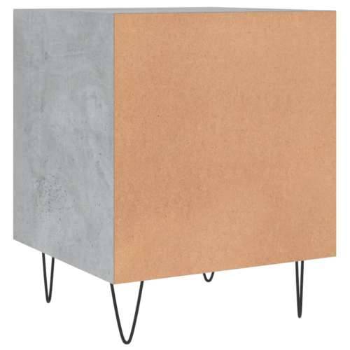 Noćni ormarići 2 kom boja betona 40x40x50 cm konstruirano drvo - Beton siva 2 Cijena
