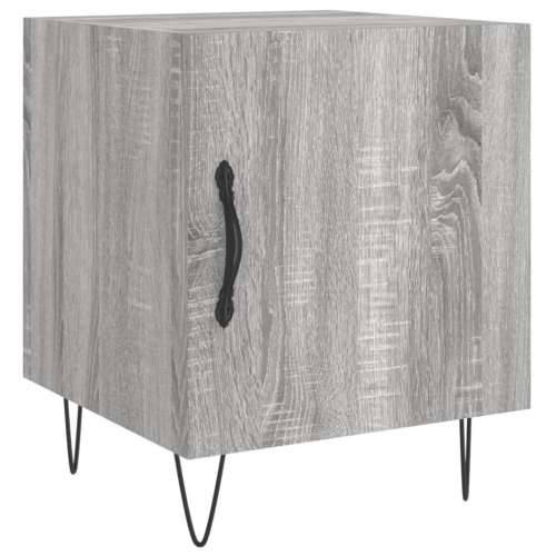 Noćni ormarići 2 kom boja hrasta 40x40x50 cm konstruirano drvo - Sivi hrast sonoma 2 Cijena