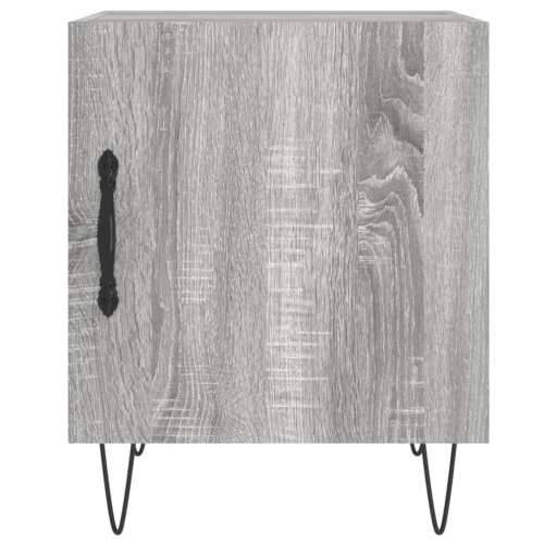 Noćni ormarići 2 kom boja hrasta 40x40x50 cm konstruirano drvo - Sivi hrast sonoma 2 Cijena