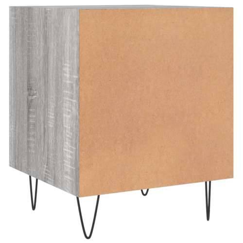 Noćni ormarići 2 kom boja hrasta 40x40x50 cm konstruirano drvo - Sivi hrast sonoma 2 Cijena