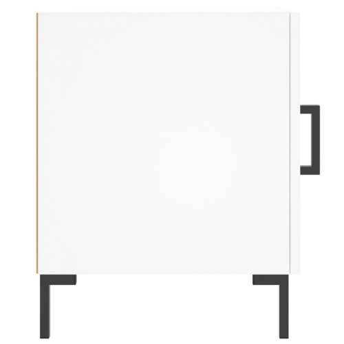 Noćni ormarići 2 kom bijeli 40 x 40 x 50 cm konstruirano drvo - Bijela 2 Cijena