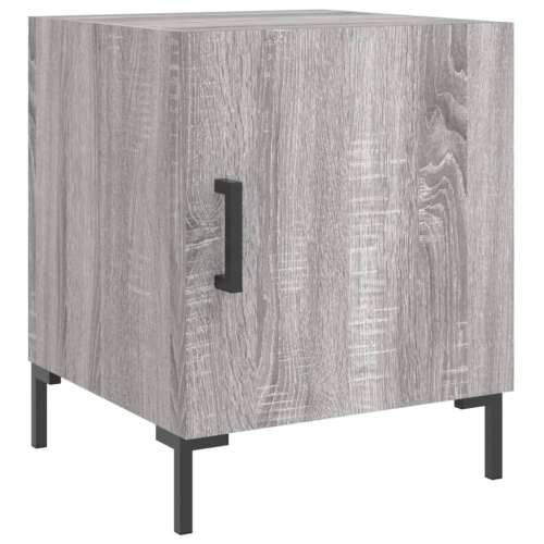 Noćni ormarići 2 kom boja hrasta 40x40x50 cm konstruirano drvo - Sivi hrast sonoma 2 Cijena