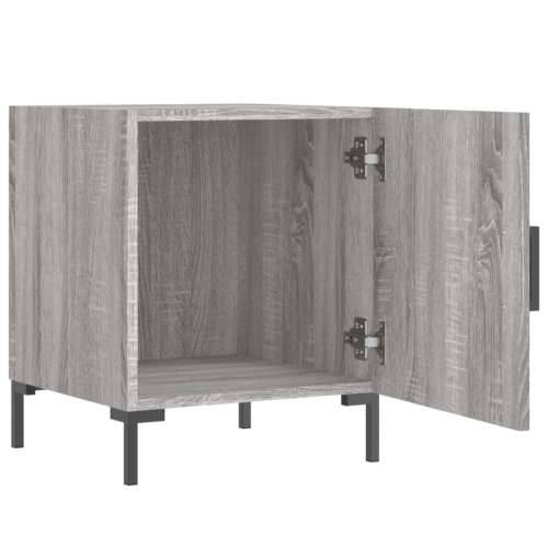Noćni ormarići 2 kom boja hrasta 40x40x50 cm konstruirano drvo - Sivi hrast sonoma 2 Cijena