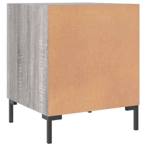 Noćni ormarići 2 kom boja hrasta 40x40x50 cm konstruirano drvo - Sivi hrast sonoma 2 Cijena