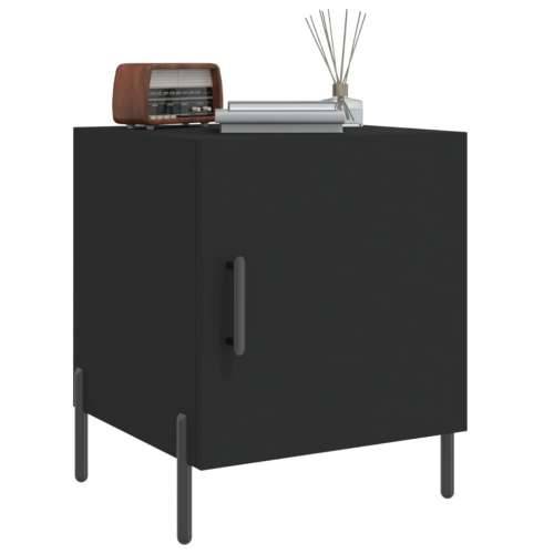 Noćni ormarići 2 kom crni 40 x 40 x 50 cm od konstruiranog drva - Crna 2 Cijena