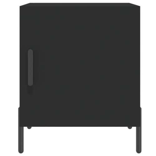 Noćni ormarići 2 kom crni 40 x 40 x 50 cm od konstruiranog drva - Crna 2 Cijena