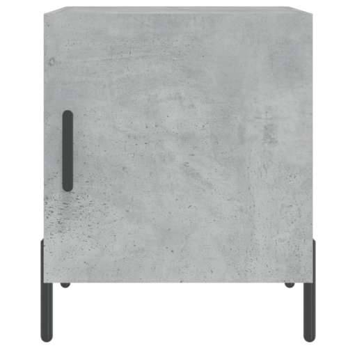 Noćni ormarići 2 kom boja betona 40x40x50 cm konstruirano drvo - Beton siva 2 Cijena