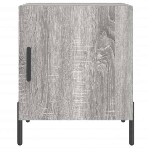 Noćni ormarići 2 kom boja hrasta 40x40x50 cm konstruirano drvo - Sivi hrast sonoma 2 Cijena