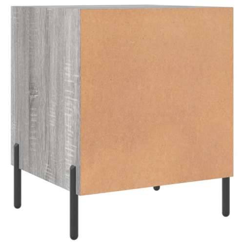 Noćni ormarići 2 kom boja hrasta 40x40x50 cm konstruirano drvo - Sivi hrast sonoma 2 Cijena