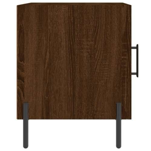 Noćni ormarići 2 kom boja smeđeg hrasta 40 x 40 x 50 cm drveni - Smeđi hrast 2 Cijena