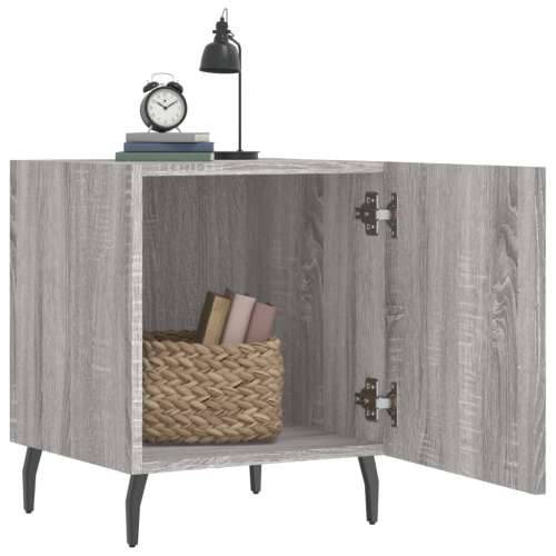 Noćni ormarići 2 kom boja hrasta 40x40x50 cm konstruirano drvo - Sivi hrast sonoma 2 Cijena