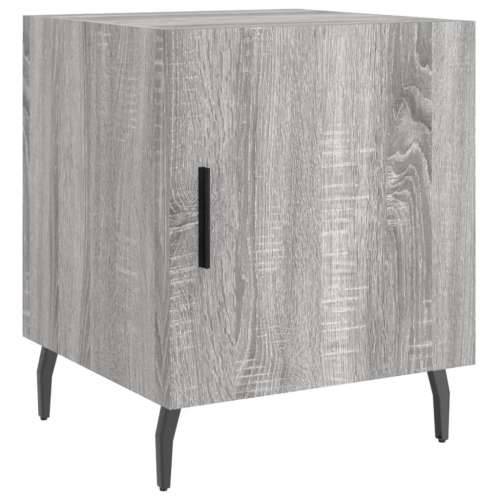 Noćni ormarići 2 kom boja hrasta 40x40x50 cm konstruirano drvo - Sivi hrast sonoma 2 Cijena