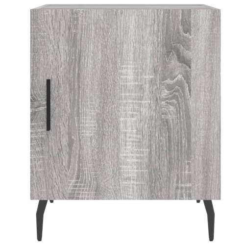 Noćni ormarići 2 kom boja hrasta 40x40x50 cm konstruirano drvo - Sivi hrast sonoma 2 Cijena