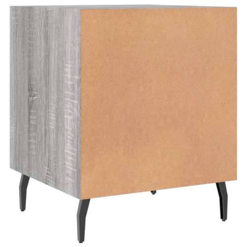 Noćni ormarići 2 kom boja hrasta 40x40x50 cm konstruirano drvo - Sivi hrast sonoma 2 Cijena