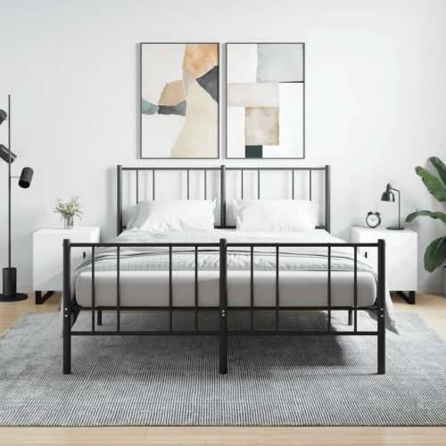 Noćni ormarići 2 kom bijeli 40 x 40 x 50 cm konstruirano drvo - Bijela 2 Cijena