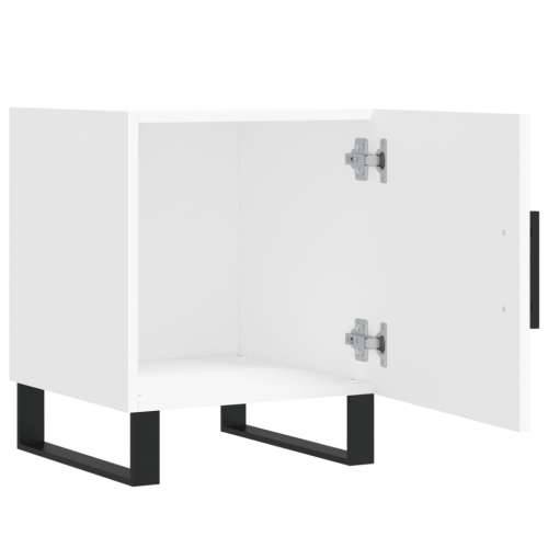 Noćni ormarići 2 kom bijeli 40 x 40 x 50 cm konstruirano drvo - Bijela 2 Cijena