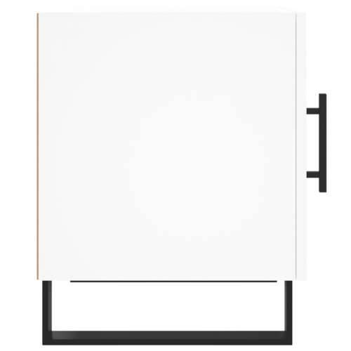 Noćni ormarići 2 kom bijeli 40 x 40 x 50 cm konstruirano drvo - Bijela 2 Cijena