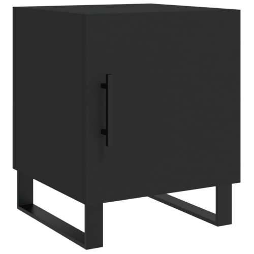 Noćni ormarići 2 kom crni 40 x 40 x 50 cm od konstruiranog drva - Crna 2 Cijena