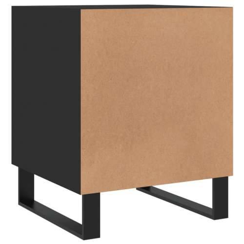 Noćni ormarići 2 kom crni 40 x 40 x 50 cm od konstruiranog drva - Crna 2 Cijena