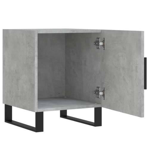Noćni ormarići 2 kom boja betona 40x40x50 cm konstruirano drvo - Beton siva 2 Cijena