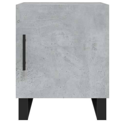 Noćni ormarići 2 kom boja betona 40x40x50 cm konstruirano drvo - Beton siva 2 Cijena
