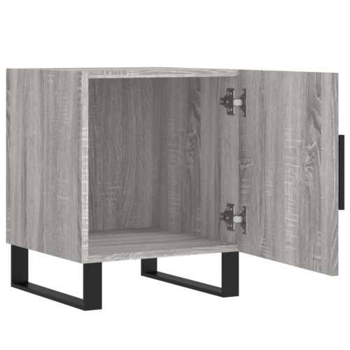 Noćni ormarići 2 kom boja hrasta 40x40x50 cm konstruirano drvo - Sivi hrast sonoma 2 Cijena