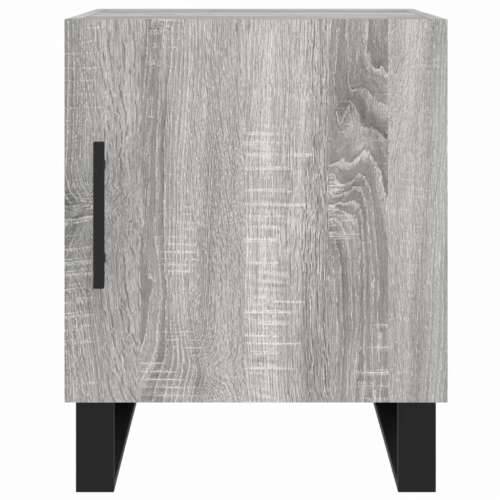Noćni ormarići 2 kom boja hrasta 40x40x50 cm konstruirano drvo - Sivi hrast sonoma 2 Cijena