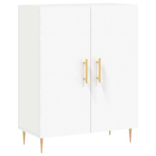 Komoda bijela 69,5x34x90 cm od konstruiranog drva - Bijela 1 Cijena