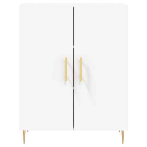 Komoda bijela 69,5x34x90 cm od konstruiranog drva - Bijela 1 Cijena