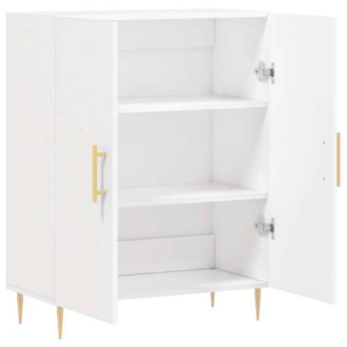 Komoda bijela 69,5x34x90 cm od konstruiranog drva - Bijela 1 Cijena