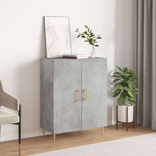 Komoda siva boja betona 69,5x34x90 cm od konstruiranog drva - Beton siva 1 Cijena