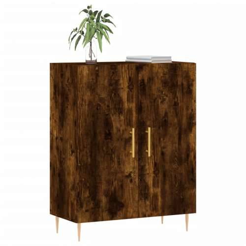 Komoda boja dimljenog hrasta 69,5x34x90 cm konstruirano drvo - Dimljeni hrast 1 Cijena