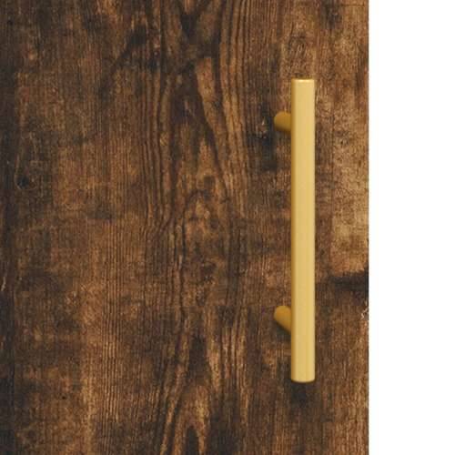 Komoda boja dimljenog hrasta 69,5x34x90 cm konstruirano drvo - Dimljeni hrast 1 Cijena