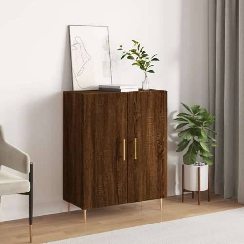 Komoda boja smeđeg hrasta 69,5x34x90 cm od konstruiranog drva - Smeđi hrast 1 Cijena