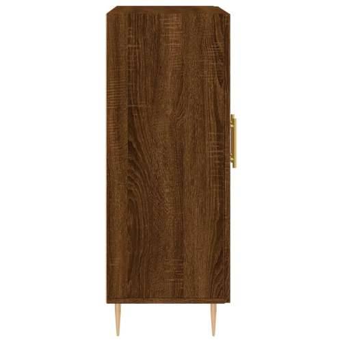 Komoda boja smeđeg hrasta 69,5x34x90 cm od konstruiranog drva - Smeđi hrast 1 Cijena
