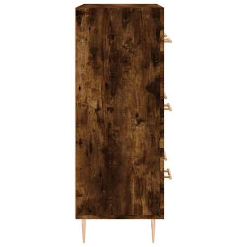 Komoda boja dimljenog hrasta 69,5x34x90 cm konstruirano drvo - Dimljeni hrast 1 Cijena