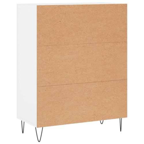 Komoda bijela 69,5x34x90 cm od konstruiranog drva - Bijela 1 Cijena
