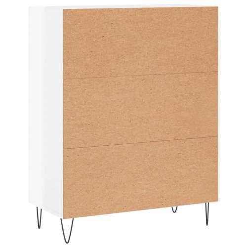 Komoda sjajna bijela 69,5x34x90 cm od konstruiranog drva - Visoko sjajno bijela 1 Cijena