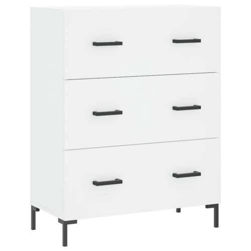Komoda bijela 69,5x34x90 cm od konstruiranog drva - Bijela 1 Cijena