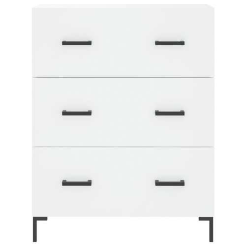 Komoda bijela 69,5x34x90 cm od konstruiranog drva - Bijela 1 Cijena