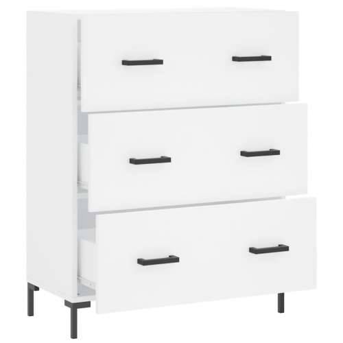 Komoda bijela 69,5x34x90 cm od konstruiranog drva - Bijela 1 Cijena