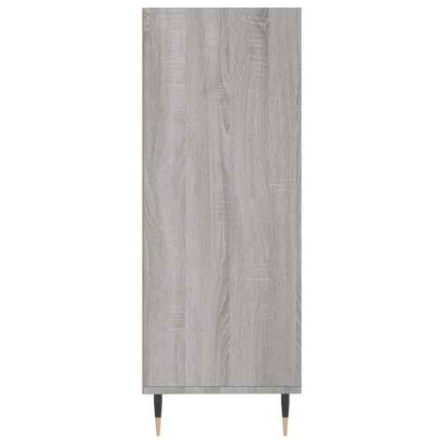Regal za knjige boja hrasta 69,5x32,5x90 cm konstruirano drvo - Sivi hrast sonoma 1 Cijena