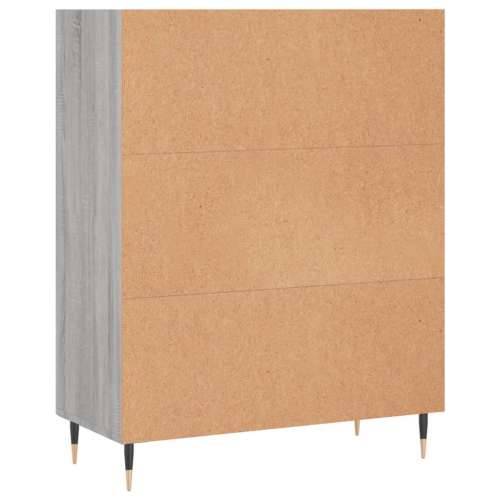 Regal za knjige boja hrasta 69,5x32,5x90 cm konstruirano drvo - Sivi hrast sonoma 1 Cijena