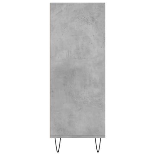 Regal za knjige boja betona 69,5x32,5x90 cm konstruirano drvo - Beton siva 1 Cijena