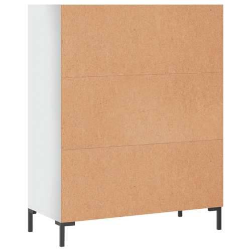 Regal za knjige sjajni bijeli 69,5x32,5x90 cm konstruirano drvo - Visoko sjajno bijela 1 Cijena