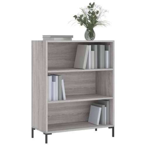 Regal za knjige boja hrasta 69,5x32,5x90 cm konstruirano drvo - Sivi hrast sonoma 1 Cijena