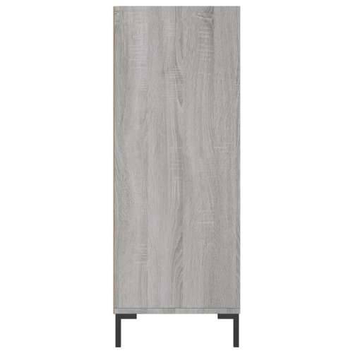 Regal za knjige boja hrasta 69,5x32,5x90 cm konstruirano drvo - Sivi hrast sonoma 1 Cijena