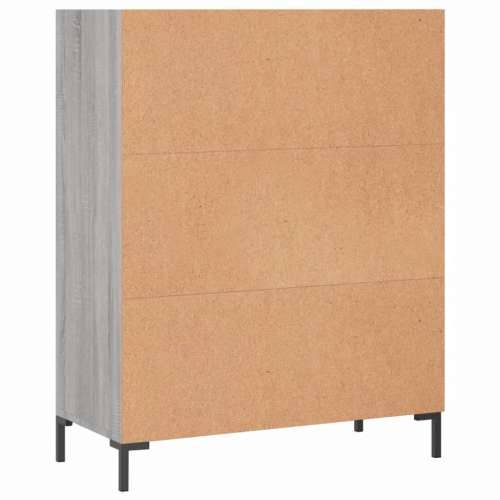Regal za knjige boja hrasta 69,5x32,5x90 cm konstruirano drvo - Sivi hrast sonoma 1 Cijena
