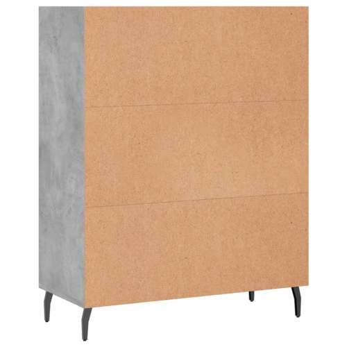 Ormarić s policama boja betona 69,5x32,5x90cm konstruirano drvo - Beton siva 1 Cijena