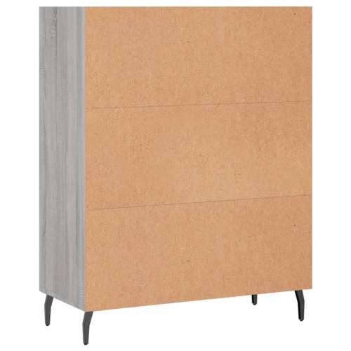Ormarić s policama boja hrasta 69,5x32,5x90cm konstruirano drvo - Sivi hrast sonoma 1 Cijena